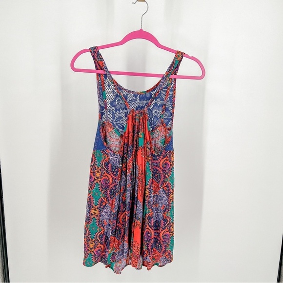 FREE PEOPLE Count Me In Trapeze Dress Tunic - Picture 4 of 7